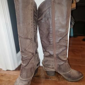 Brown Knee High Boots